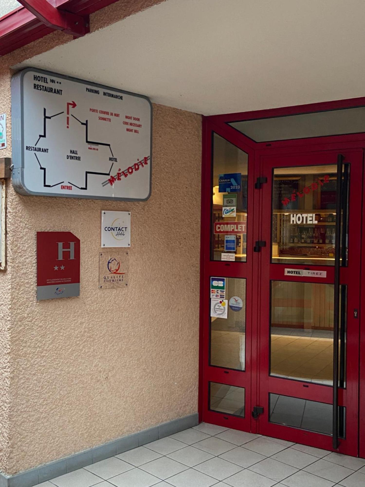 Bellignat Hotel Melodie מראה חיצוני תמונה